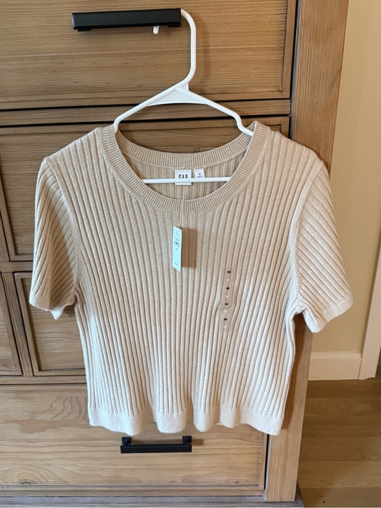 GAP Factory Tops - Gap Factory CashSoft Ribbed Crewneck T-shirt